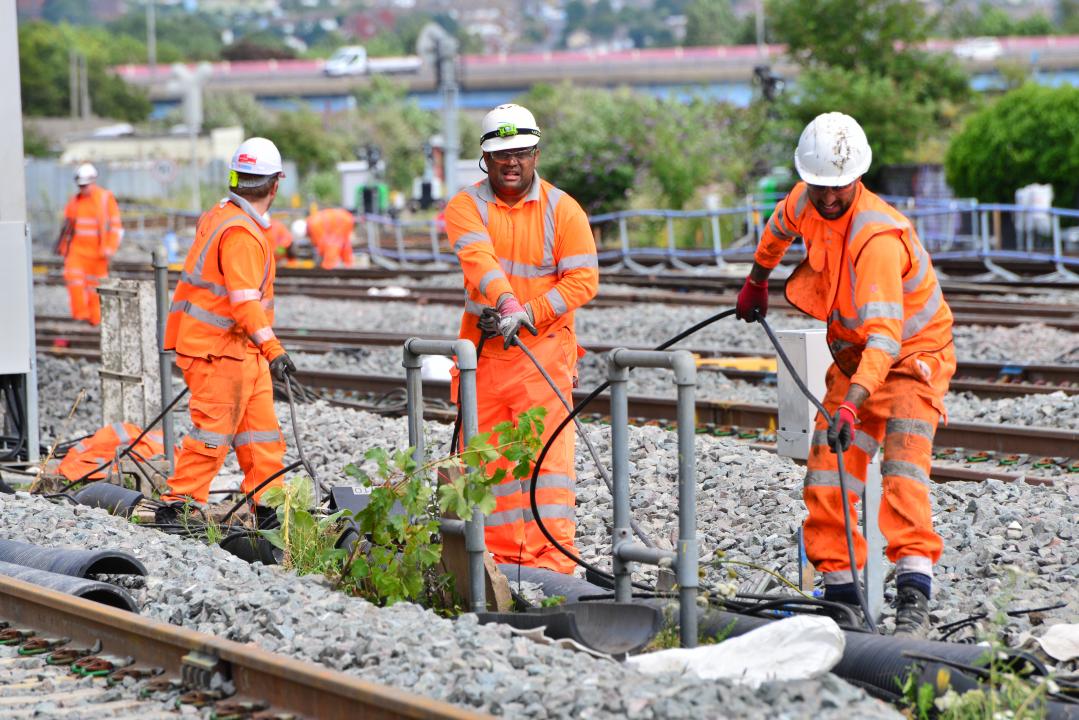 Bristol East Junction track upgrade work reaches halfway point Rail News
